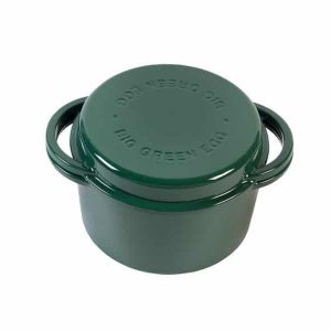 Green Dutch Oven Oval Kookpot 5.2 Liter Groen