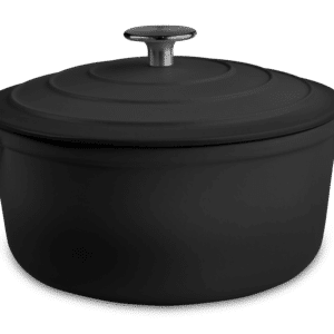 OUTR kookpot cast iron round 24 cm satin black
