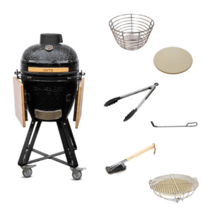 Kamado Grill Medium 50 - Zwart - PRO